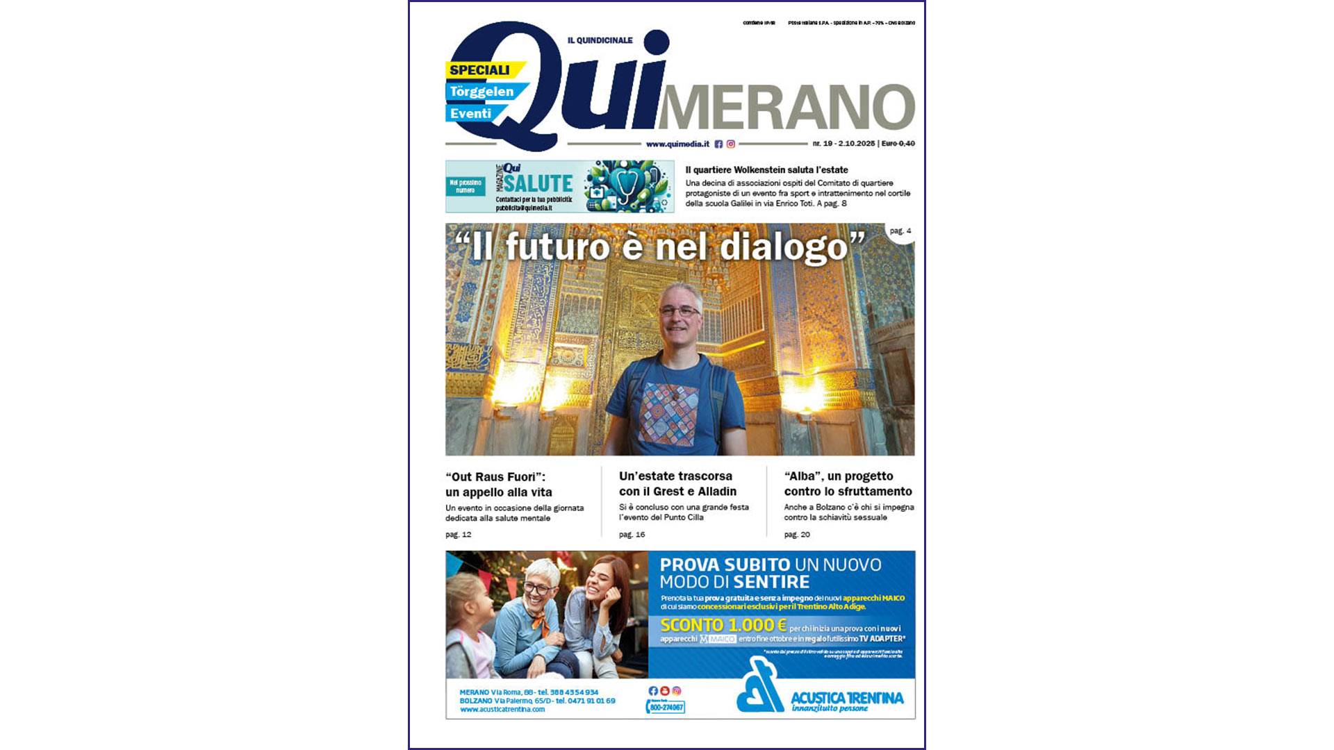 QuiMerano – nr19 – 2.10.2025