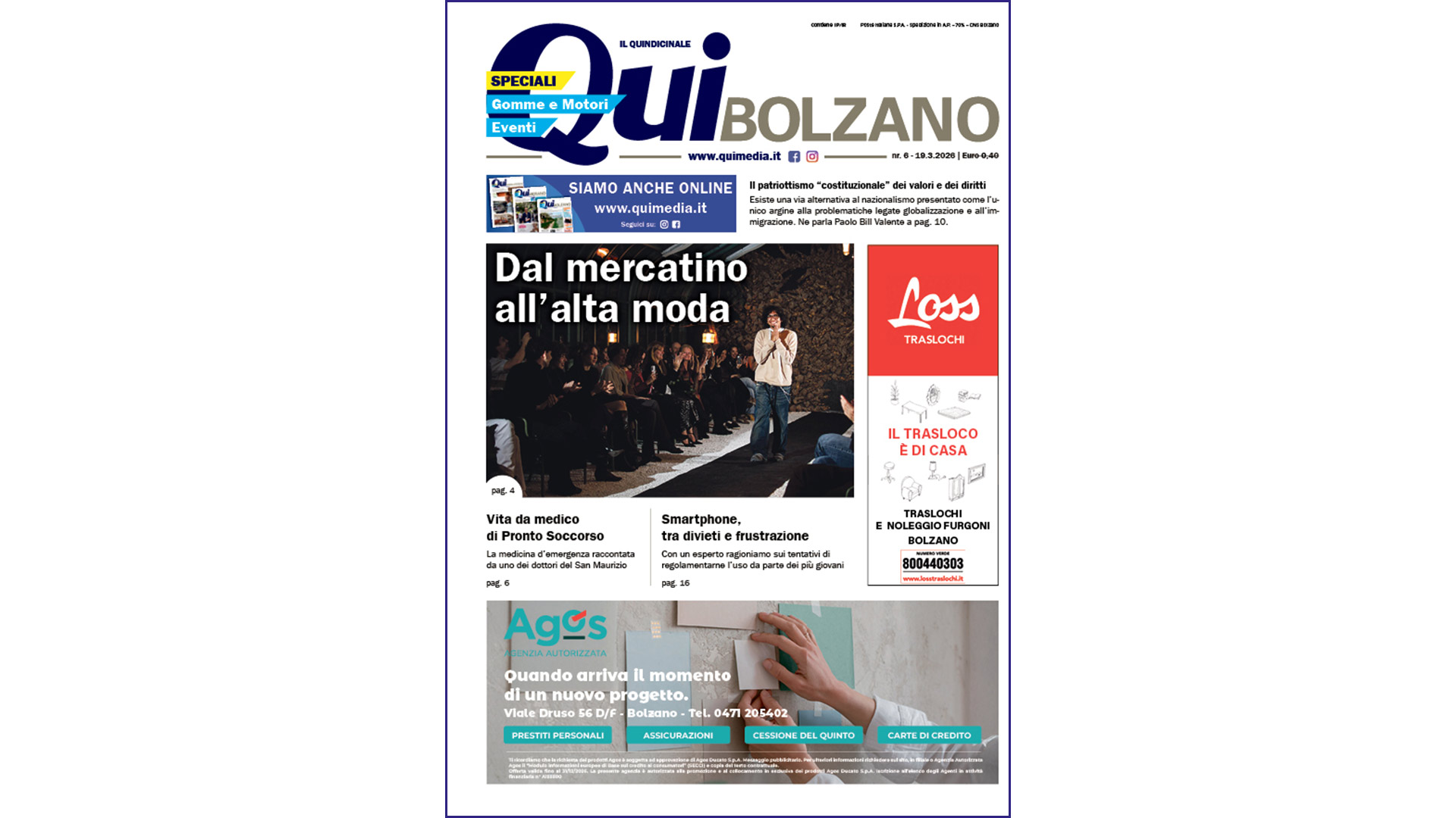 QuiBolzano – nr6 – 19.3.2026