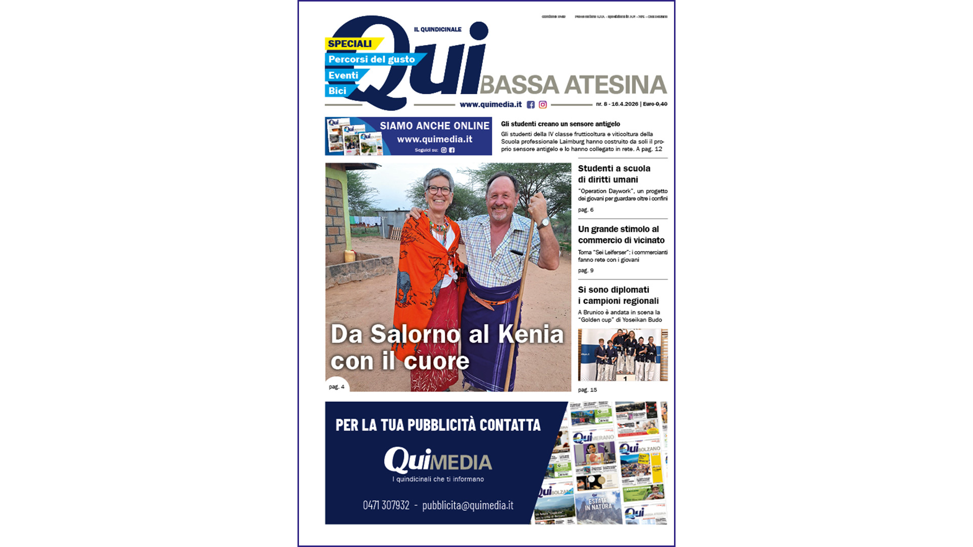 QuiBassa Atesina – nr8 – 16.4.2026